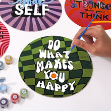 Charger l&#39;image dans la galerie, Peinture par numéros Sets de Table 20 cm (6 pièces) - Citation Motivante