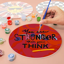 Charger l&#39;image dans la galerie, Peinture par numéros Sets de Table 20 cm (6 pièces) - Citation Motivante