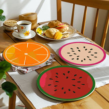 Charger l&#39;image dans la galerie, Peinture par numéros Sets de Table 20 cm (6 pièces) - Tranches de Fruits Colorées