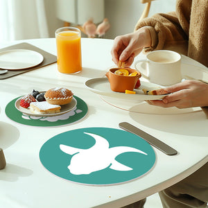 Peinture par numéros Sets de Table 20 cm (12 pièces) - Série Signes du Zodiaque 1