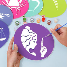 Charger l&#39;image dans la galerie, Peinture par numéros Sets de Table 20 cm (12 pièces) - Série Signes du Zodiaque 2