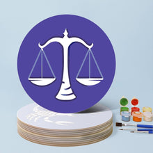 Charger l&#39;image dans la galerie, Peinture par numéros Sets de Table 20 cm (12 pièces) - Série Signes du Zodiaque 2