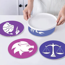 Charger l&#39;image dans la galerie, Peinture par numéros Sets de Table 20 cm (12 pièces) - Série Signes du Zodiaque 2