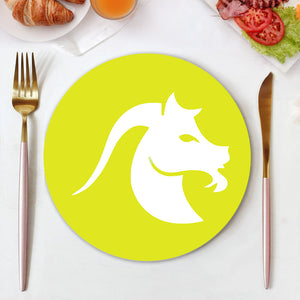 Peinture par numéros Sets de Table 20 cm (12 pièces) - Série Signes du Zodiaque 2