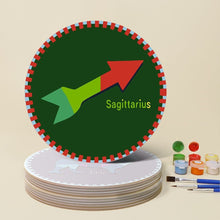 Charger l&#39;image dans la galerie, Peinture par numéros Sets de Table 20 cm (12 pièces) - Série Signes du Zodiaque 3