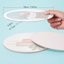 Charger l&#39;image dans la galerie, Peinture par numéros Sets de Table 20 cm (4 pièces) - Thème de Noël 2