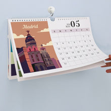 Charger l&#39;image dans la galerie, Calendrier Peinture par Numéros 2026 - Monuments célèbres