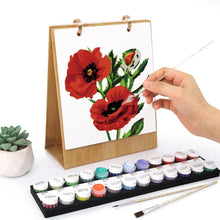 Charger l&#39;image dans la galerie, Calendrier Peinture par Numéros 2026 - Fleurs de saison