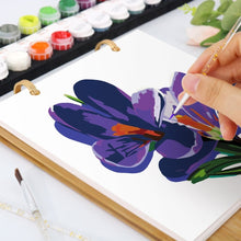 Charger l&#39;image dans la galerie, Calendrier Peinture par Numéros 2026 - Fleurs de saison