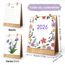 Charger l&#39;image dans la galerie, Calendrier Peinture par Numéros 2026 - Fleurs de saison