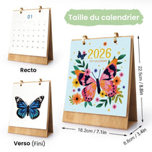 Charger l&#39;image dans la galerie, Calendrier Peinture par Numéros 2026 - Papillons colorés