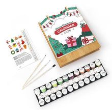 Charger l&#39;image dans la galerie, Calendrier Peinture par Numéros 2026 - Icônes classiques de Noël