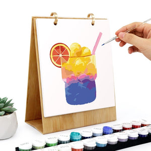Calendrier Peinture par Numéros 2026 - Boissons cocktails