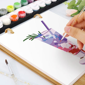 Calendrier Peinture par Numéros 2026 - Boissons cocktails