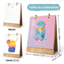 Charger l&#39;image dans la galerie, Calendrier Peinture par Numéros 2026 - Boissons cocktails