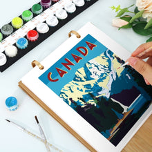 Charger l&#39;image dans la galerie, Calendrier Peinture par Numéros 2026 - Voyage autour du monde