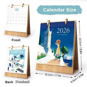 Calendrier Peinture par Numéros 2026 - Voyage autour du monde