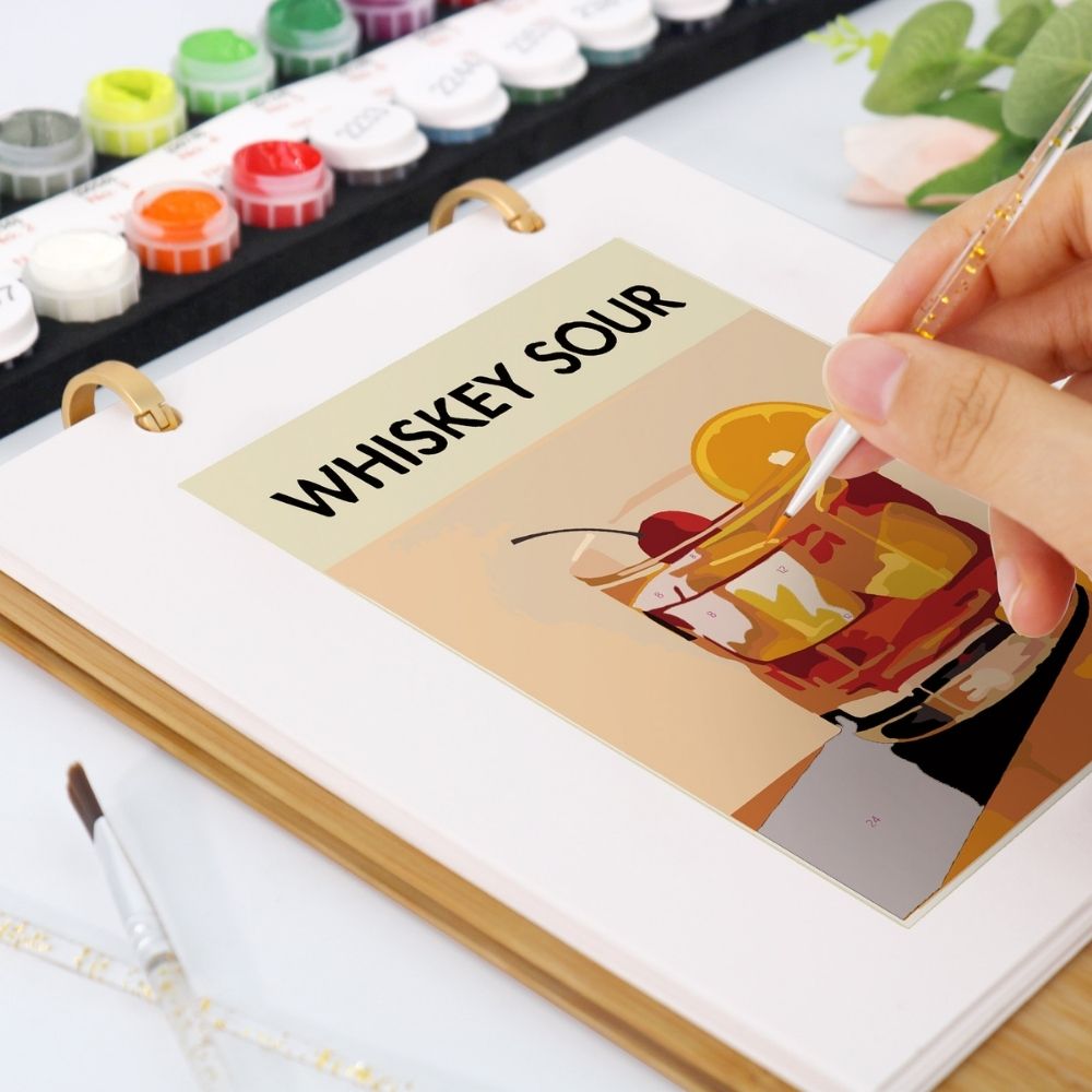 Peinture par numéros pour adultes, bricolage peint à la main Kits de Peinture par numéros pour adultes, bricolage peint à la main Kits de