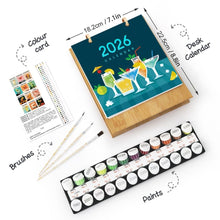 Charger l&#39;image dans la galerie, Calendrier Peinture par Numéros 2026 - Cocktails classiques