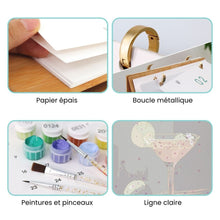 Charger l&#39;image dans la galerie, Calendrier Peinture par Numéros 2026 - Cocktails classiques