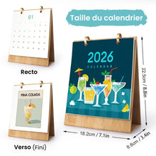 Charger l&#39;image dans la galerie, Calendrier Peinture par Numéros 2026 - Cocktails classiques