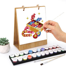 Charger l&#39;image dans la galerie, Calendrier Peinture par Numéros 2026 - Temps forts de Noël