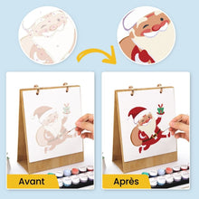 Charger l&#39;image dans la galerie, Calendrier Peinture par Numéros 2026 - Temps forts de Noël