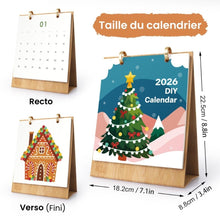 Charger l&#39;image dans la galerie, Calendrier Peinture par Numéros 2026 - Temps forts de Noël