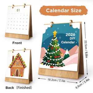 Calendrier Peinture par Numéros 2026 - Temps forts de Noël