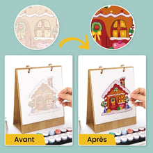 Charger l&#39;image dans la galerie, Calendrier Peinture par Numéros 2026 - Icônes de la période de Noël