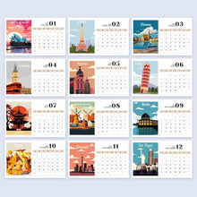 Charger l'image dans la galerie, Calendrier 2027 Peinture par Numéros  - Monuments Célèbres