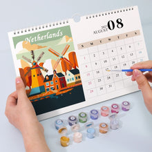Charger l'image dans la galerie, Calendrier 2027 Peinture par Numéros  - Monuments Célèbres