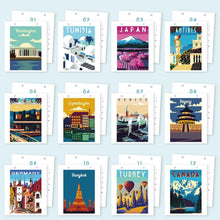 Charger l'image dans la galerie, Calendrier 2027 Peinture par Numéros  - Voyages autour du Monde