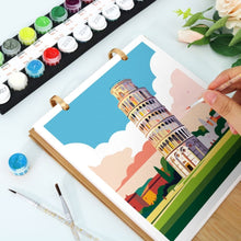 Charger l'image dans la galerie, Calendrier 2027 Peinture par Numéros  - Monuments Iconiques