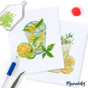 Mini Série Diamond Painting - Mocktails