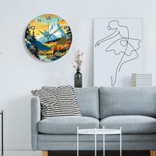 Charger l&#39;image dans la galerie, Horloge Peinture par Numéros - Montagne au Crépuscule