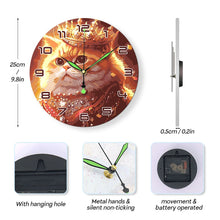 Charger l&#39;image dans la galerie, Horloge Peinture par Numéros - Chat Royal
