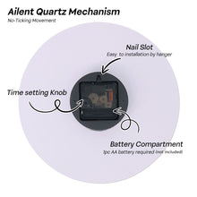 Charger l&#39;image dans la galerie, Horloge Peinture par Numéros - Chat Curieux