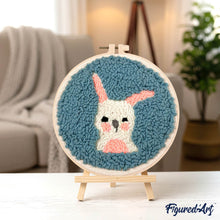 Charger l&#39;image dans la galerie, Punch Needle Petit lapin