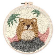 Charger l&#39;image dans la galerie, Punch Needle Petit ours