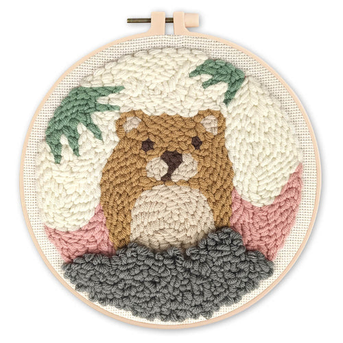 Punch Needle Petit ours