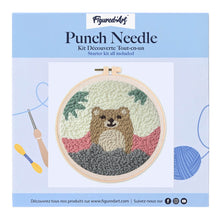Charger l&#39;image dans la galerie, Punch Needle Petit ours