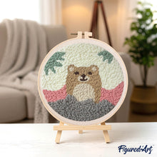 Charger l&#39;image dans la galerie, Punch Needle Petit ours