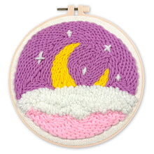 Charger l&#39;image dans la galerie, Punch Needle Ciel mauve