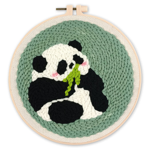 Punch Needle Panda 2