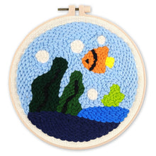 Charger l&#39;image dans la galerie, Punch Needle Vie océanique