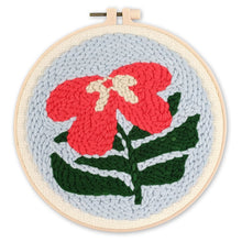 Charger l&#39;image dans la galerie, Punch Needle Hibiscus