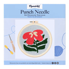 Charger l&#39;image dans la galerie, Punch Needle Hibiscus