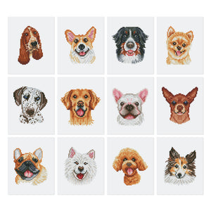 Mini Série Diamond Painting - Chiens