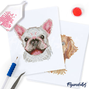 Mini Série Diamond Painting - Chiens